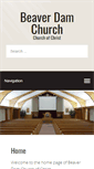 Mobile Screenshot of beaverdamchurch.com